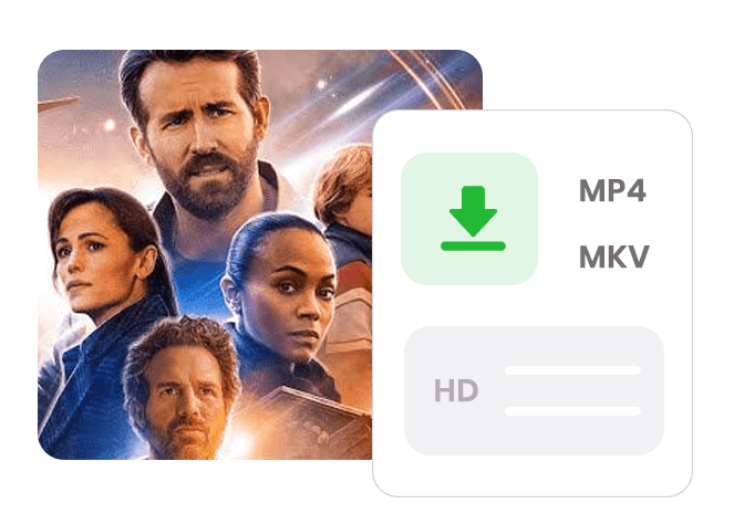 mp4 or mkv format