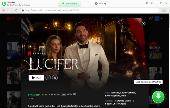 find lucifer on Netflix
