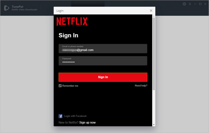 sign in netflix