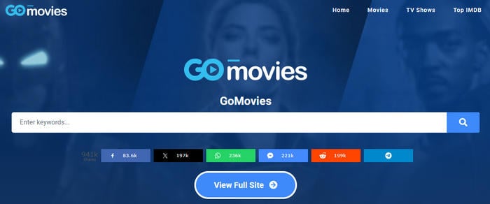 movie sites unblocked for school: gomovies