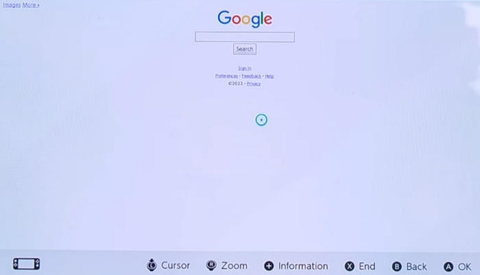 access google to watch netflix on switch