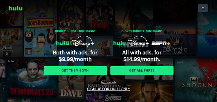 Hulu — the most high-quality and secure alternative to SolarMovie