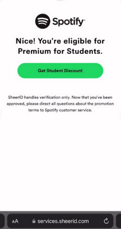 spotify student verified