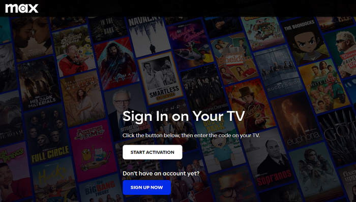 start activation on hbomax.com/tv-sign-in