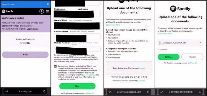 verify you are a student before getting spotify hulu bundle