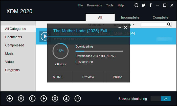 m4ufree video downloader: xtreme download manager