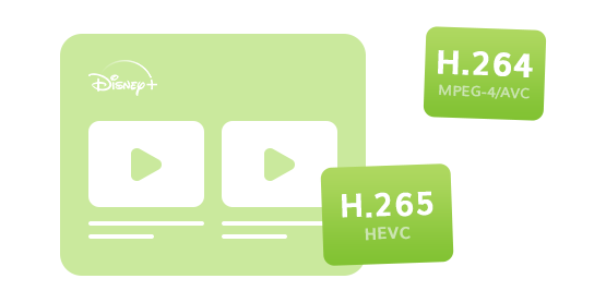 Download h264 or 265 videos
