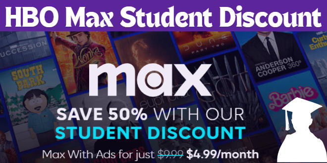 HBO Max student discount