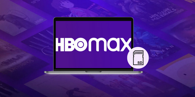 save hbo max video on sd card